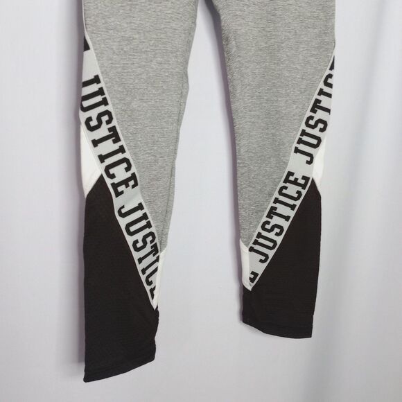 ⭐ Justice Active Girls Stretch High Rise Workout Yoga Athletic Leggings - Picture 3 of 5